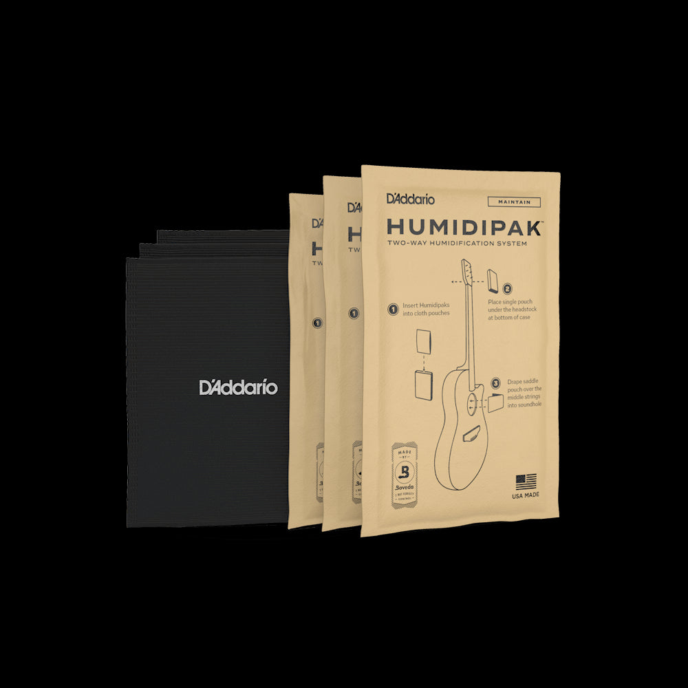 D'Addario Replacement 3-Pack 2 Way Humidification System