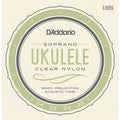 D'Addario Soprano Ukulele Clear Nylon Set