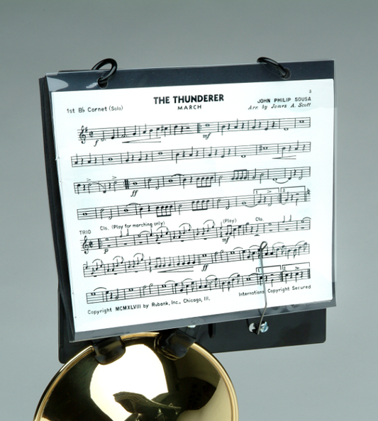 DEG Trumpet Lyre Clamp On Bell