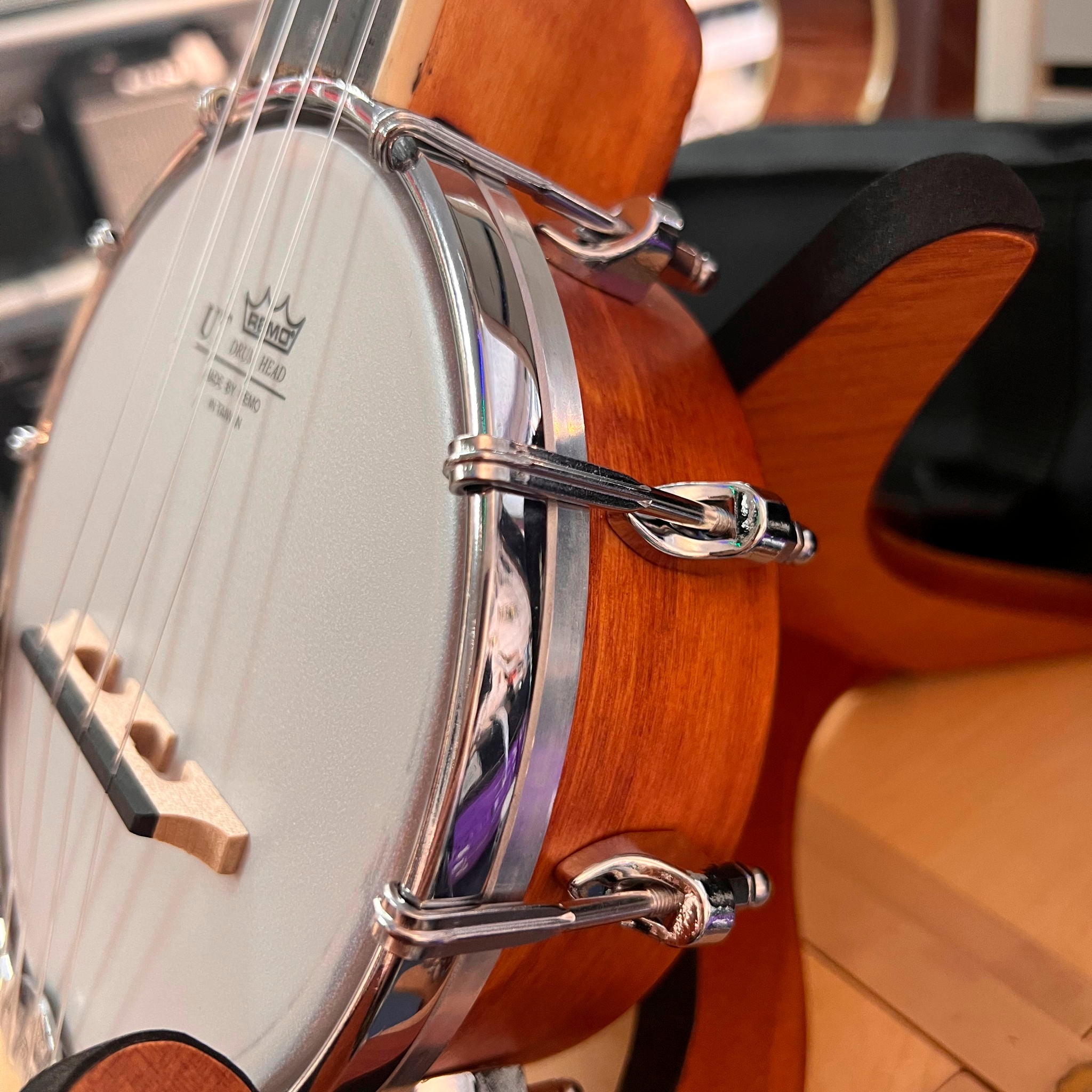 Eddy Finn Banjo Ukulele W/bag