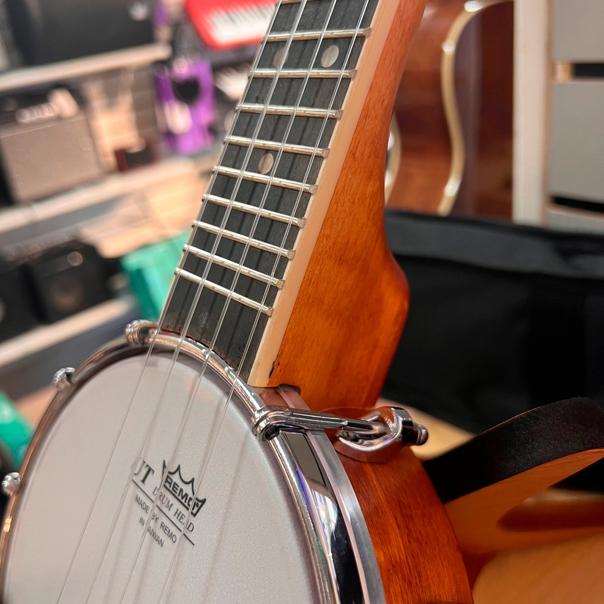 Eddy Finn Banjo Ukulele W/bag