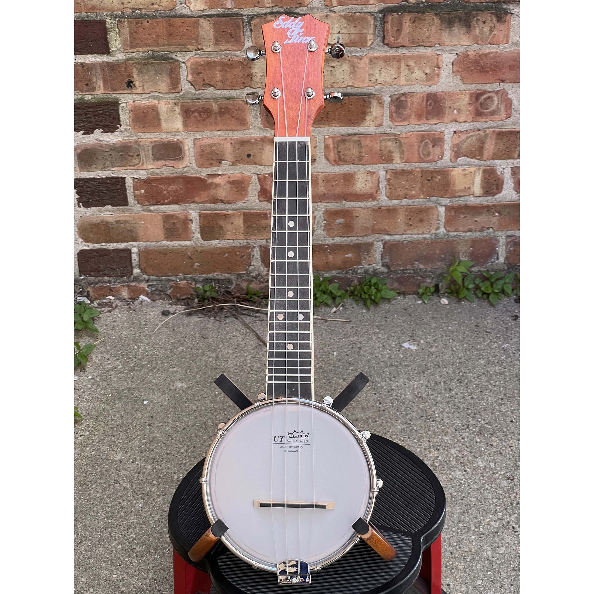 Eddy Finn Banjo Ukulele W/bag