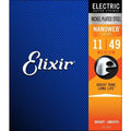 Elixir Electric Guitar Strings Nanoweb Med 11-49