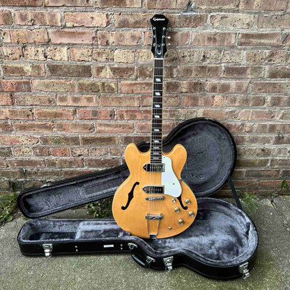 Epiphone Casino thinline Hollwbody Natural Mint 2006 w/case
