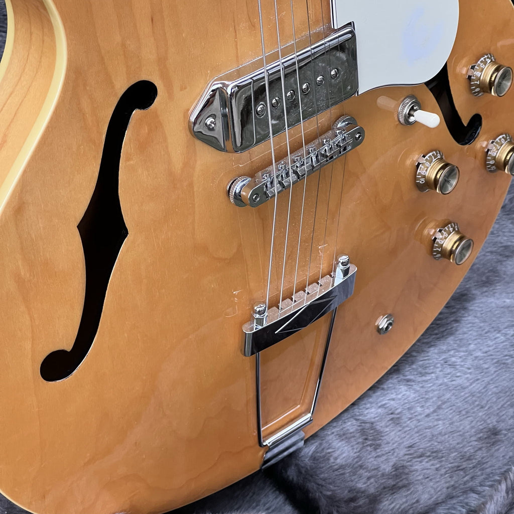 Epiphone Casino thinline Hollwbody Natural Mint 2006 w/case