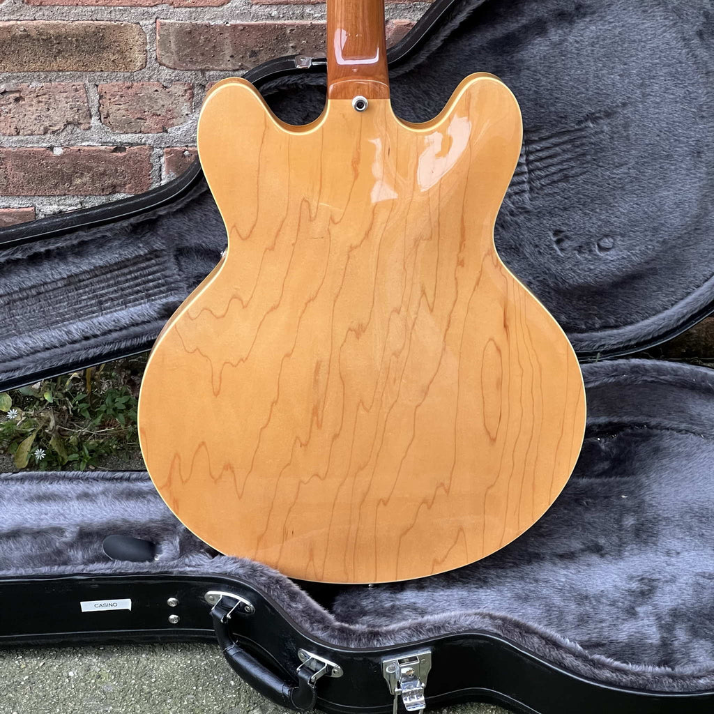 Epiphone Casino thinline Hollwbody Natural Mint 2006 w/case