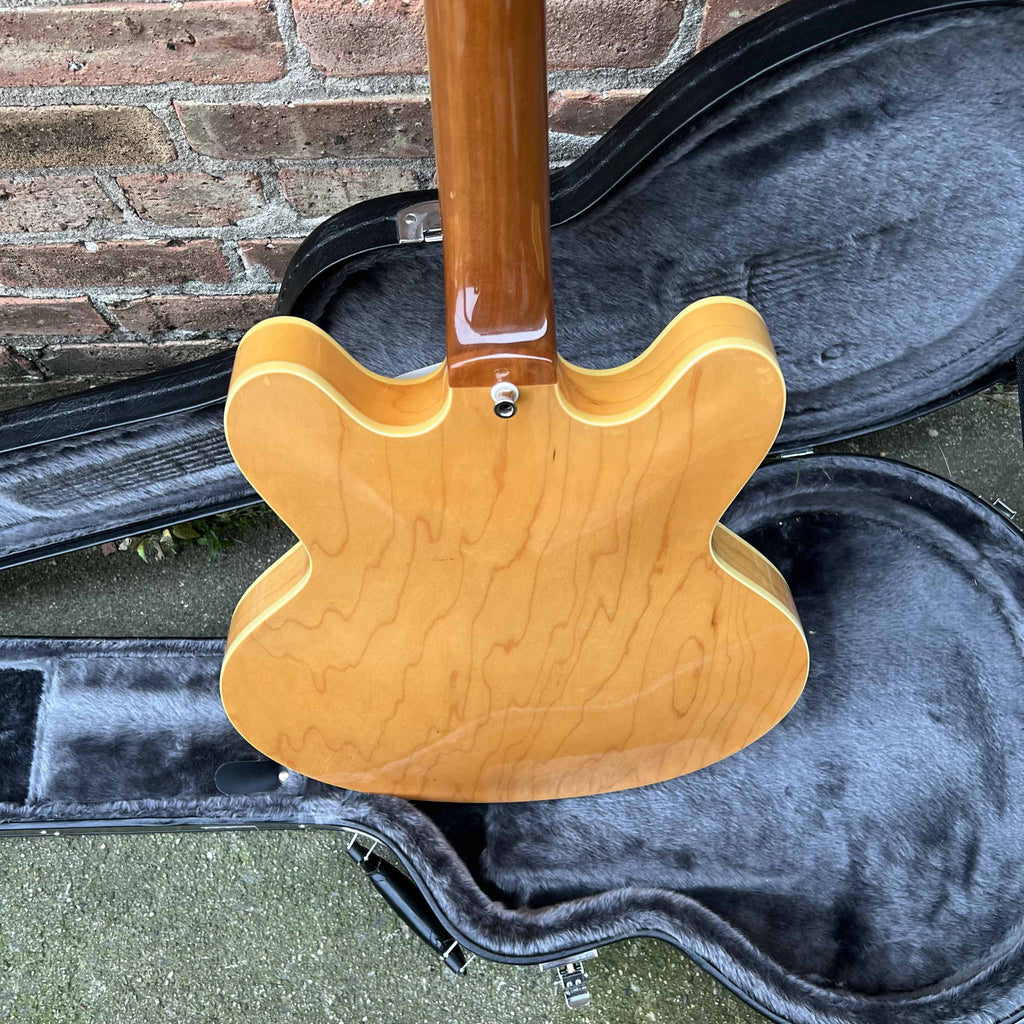 Epiphone Casino thinline Hollwbody Natural Mint 2006 w/case