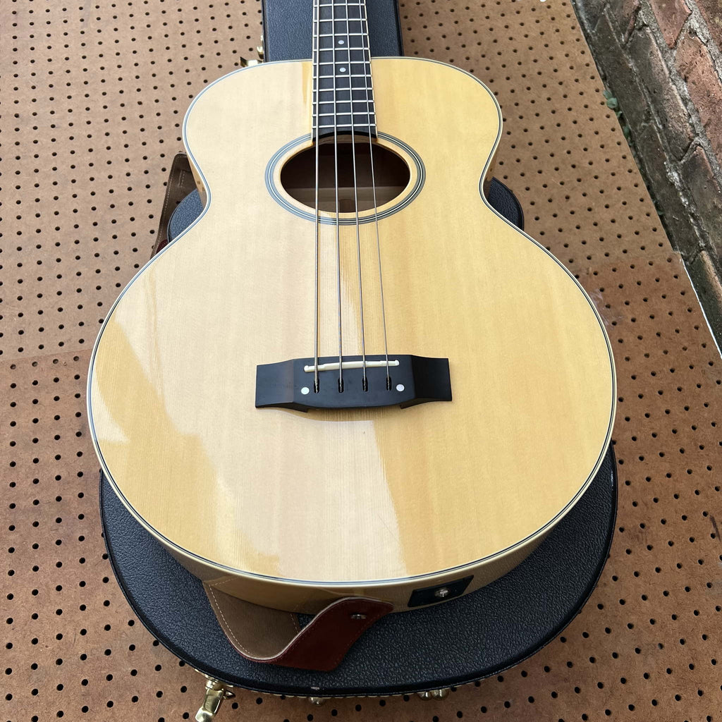 Epiphone El Capitan Acoustic-Electric Bass Guitar w/HSC 1990s Maple Mint