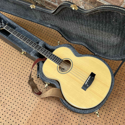 Epiphone El Capitan Acoustic-Electric Bass Guitar w/HSC 1990s Maple Mint
