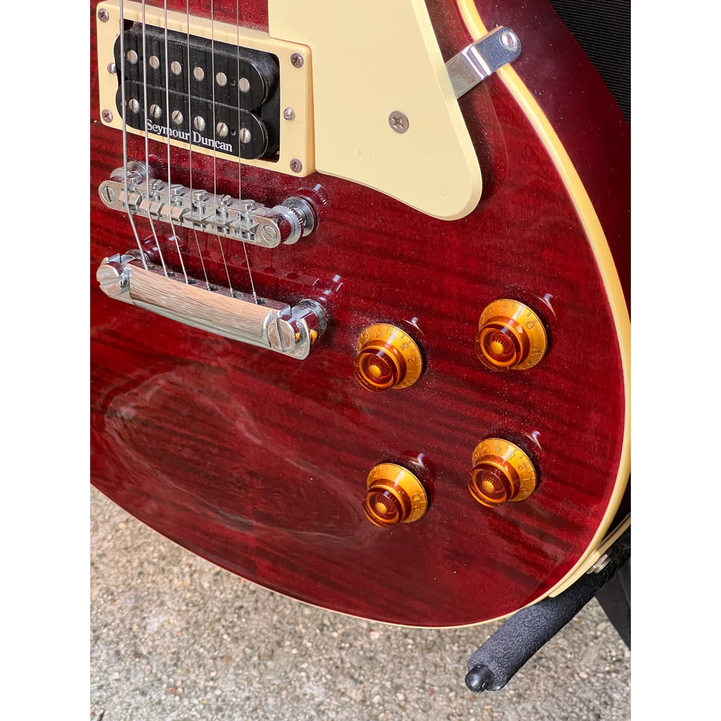 Epiphone Les Paul Flame Red Top 2002 w/Gig Bag