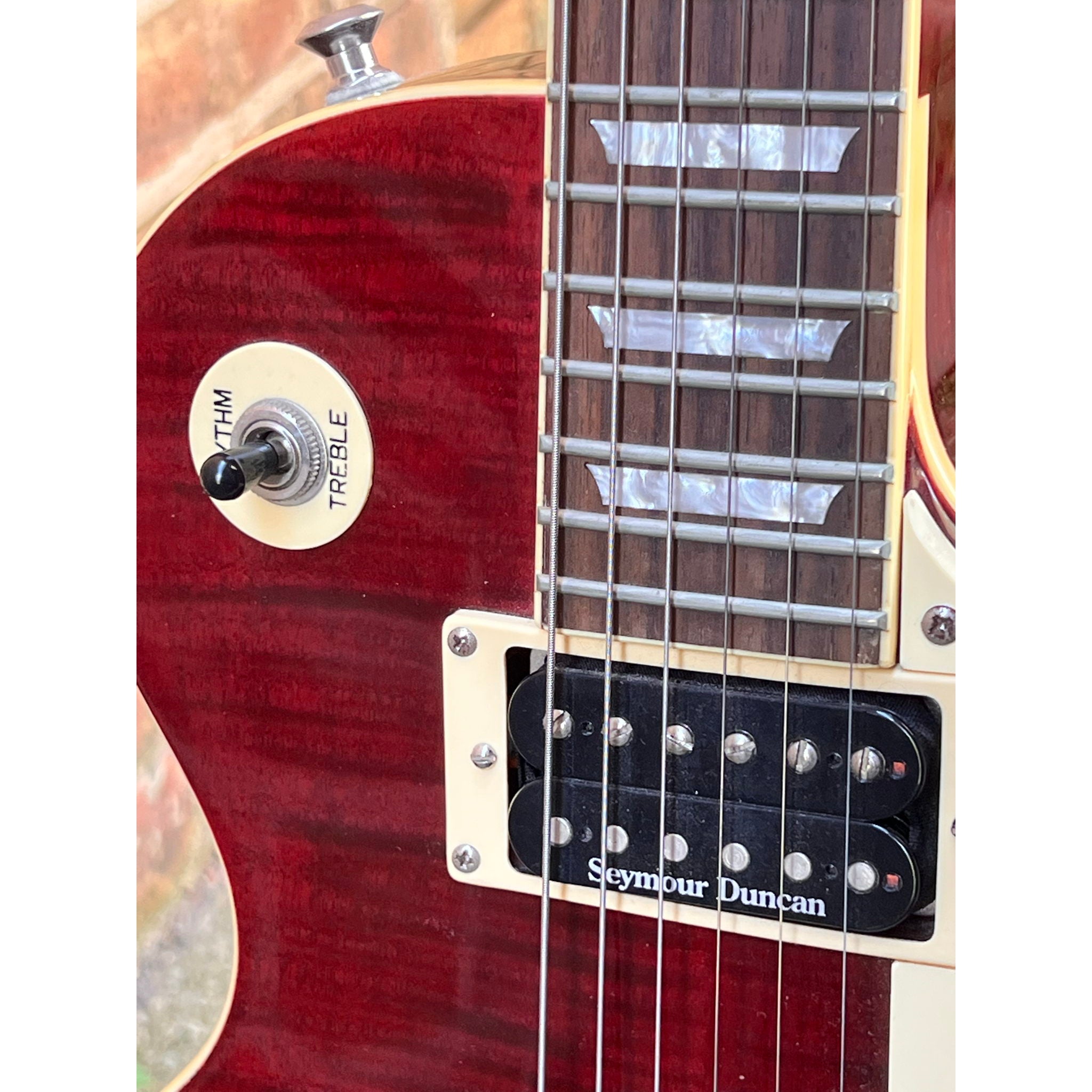 Epiphone Les Paul Flame Red Top 2002 w/Gig Bag