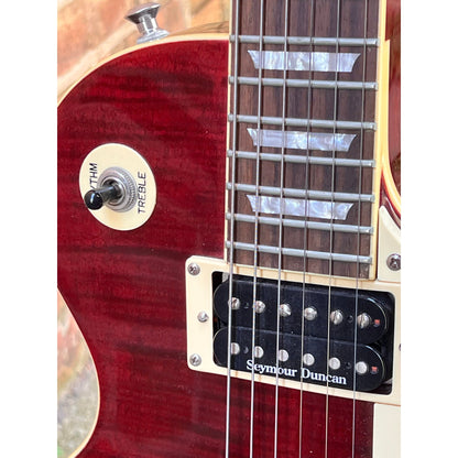Epiphone Les Paul Flame Red Top 2002 w/Gig Bag