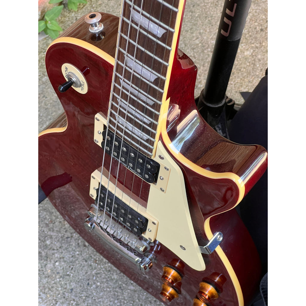 Epiphone Les Paul Flame Red Top 2002 w/Gig Bag