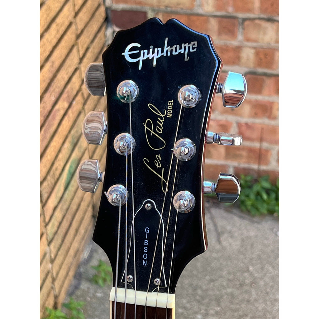 Epiphone Les Paul Flame Red Top 2002 w/Gig Bag