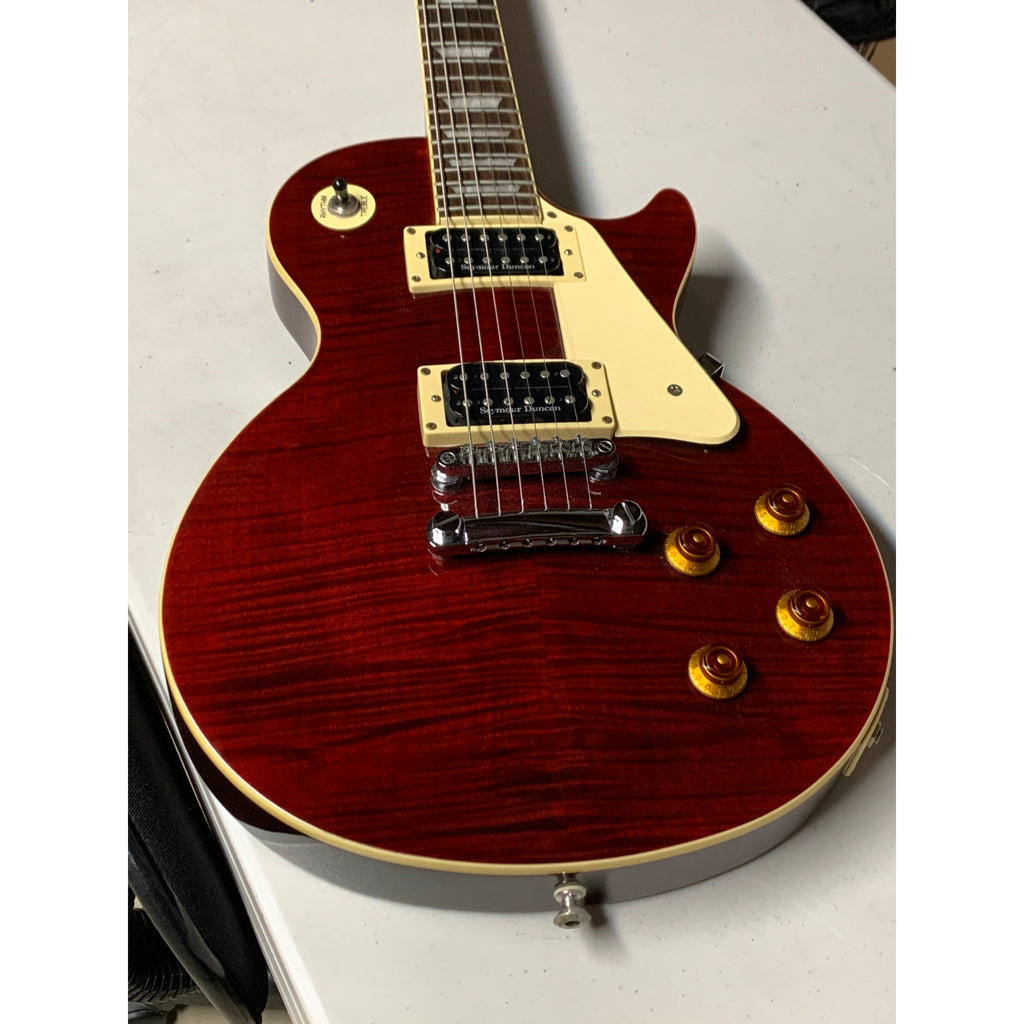 Epiphone Les Paul Flame Red Top 2002 w/Gig Bag