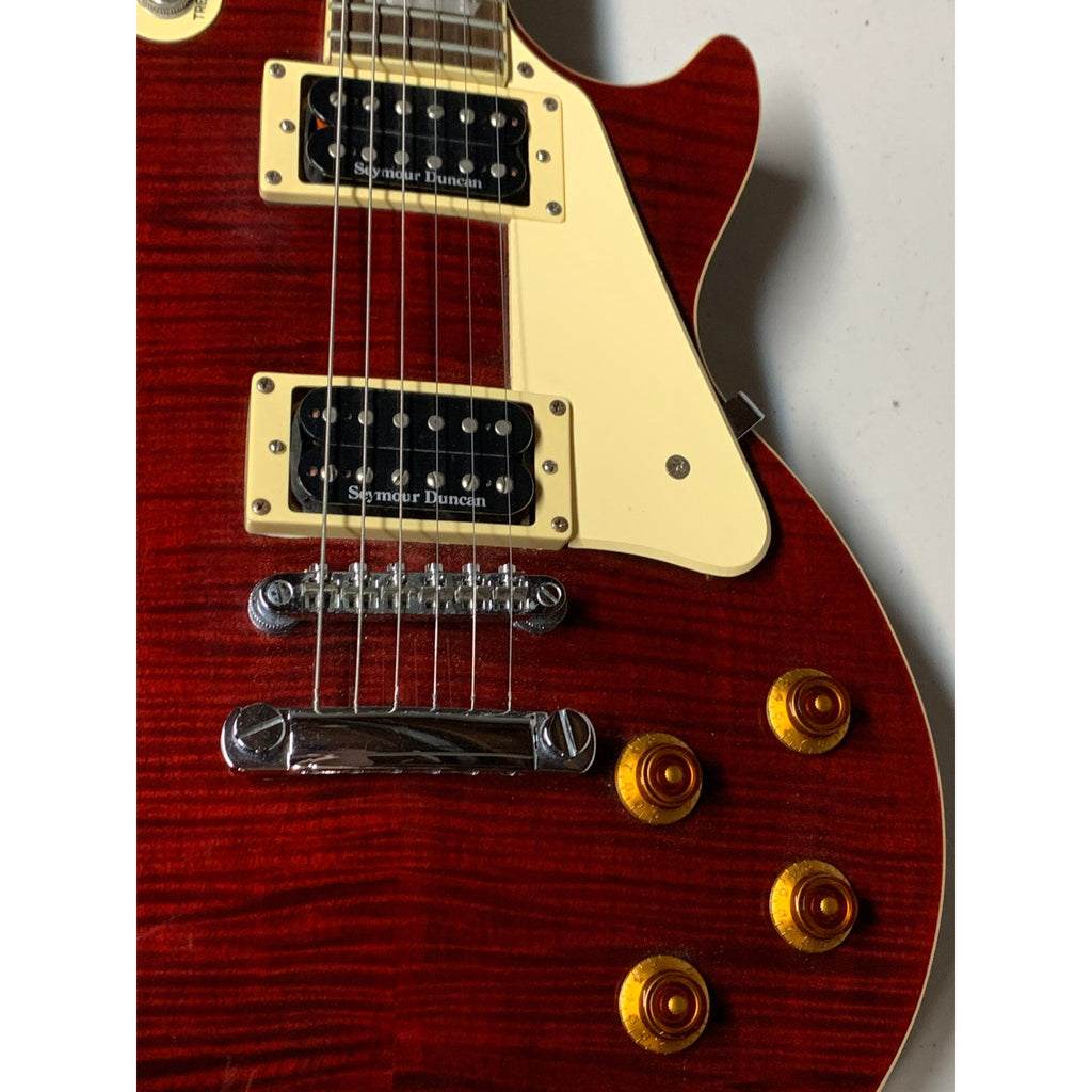 Epiphone Les Paul Flame Red Top 2002 w/Gig Bag