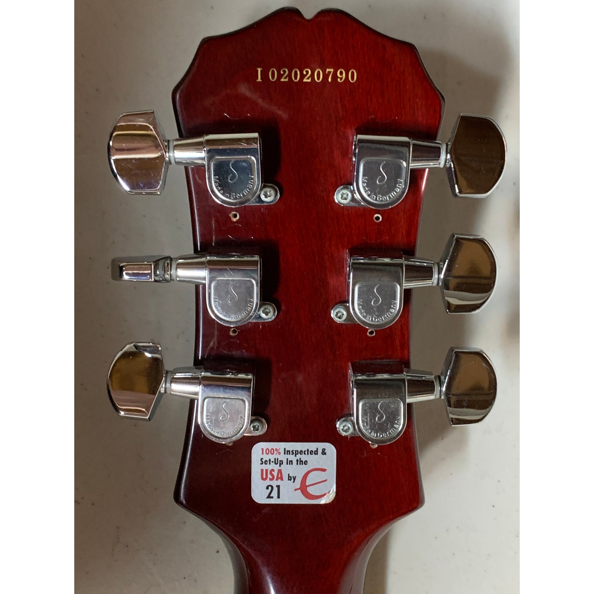Epiphone Les Paul Flame Red Top 2002 w/Gig Bag