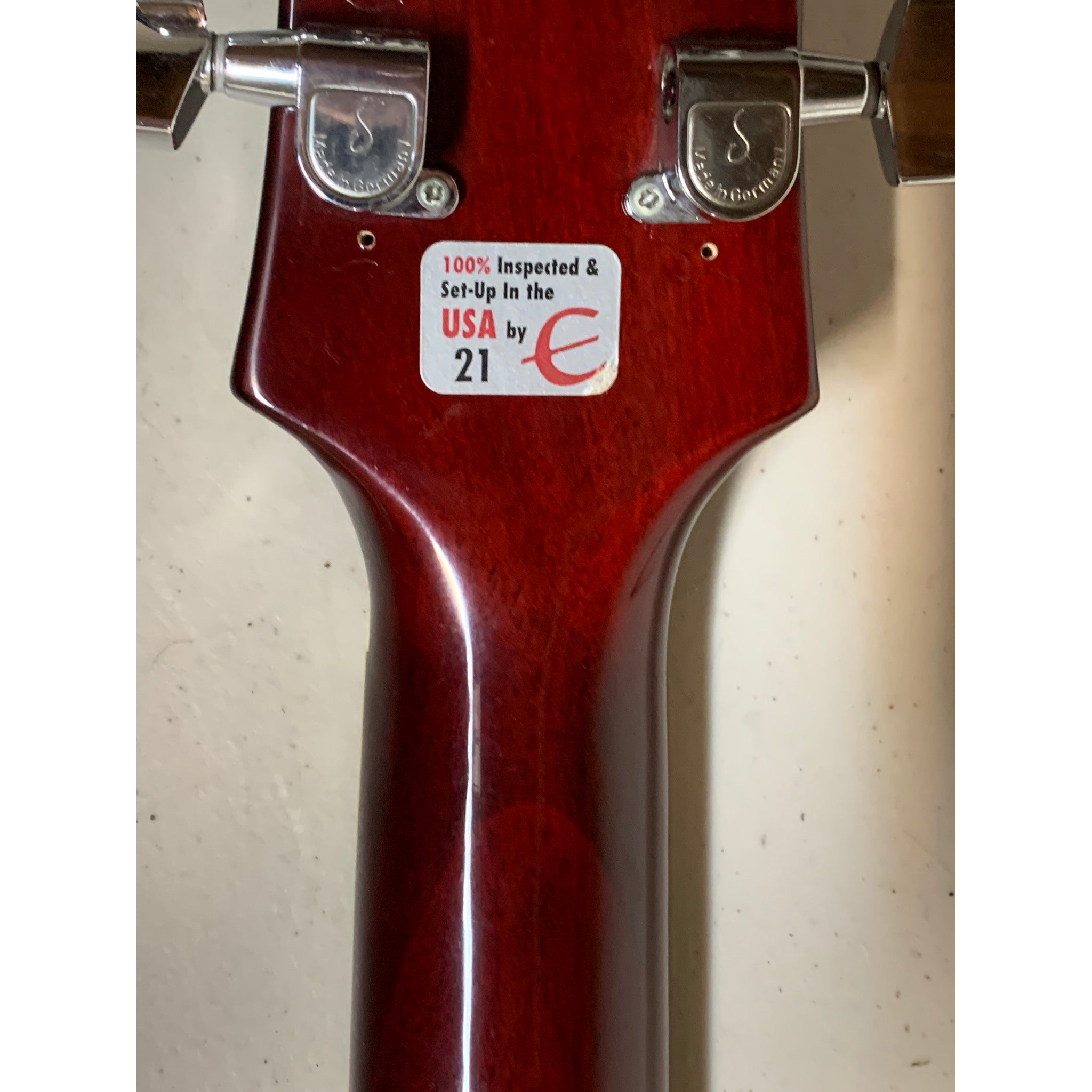 Epiphone Les Paul Flame Red Top 2002 w/Gig Bag