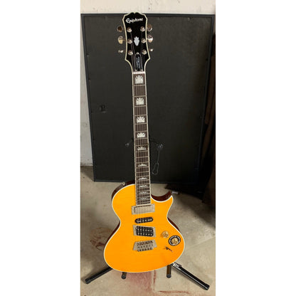 Epiphone Nighthawk Custom Reissue Translucent Amber 2011 MINT
