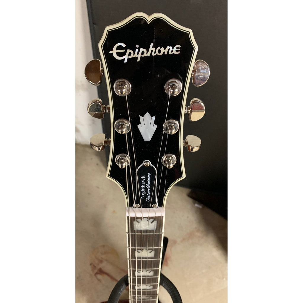 Epiphone Nighthawk Custom Reissue Translucent Amber 2011 MINT