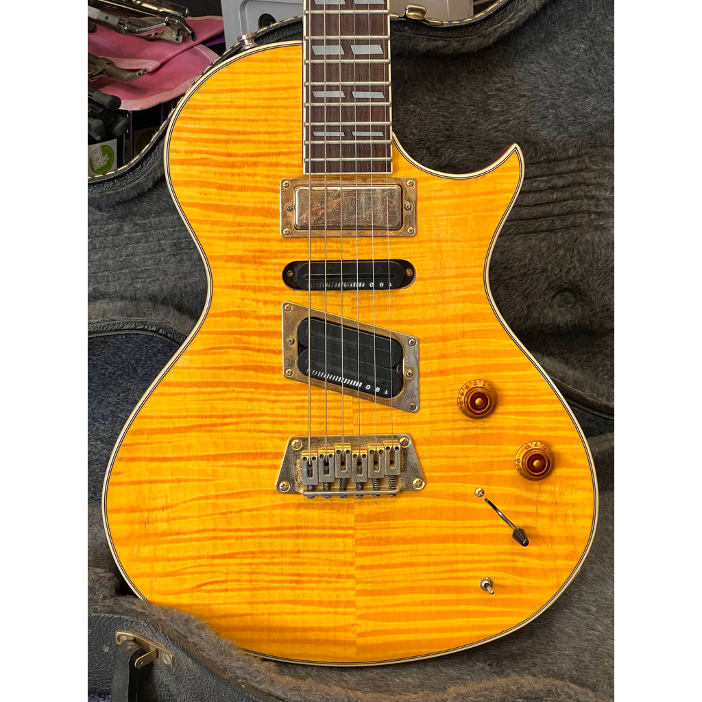 Epiphone Nighthawk Electric Guitar w/case Amber 1997