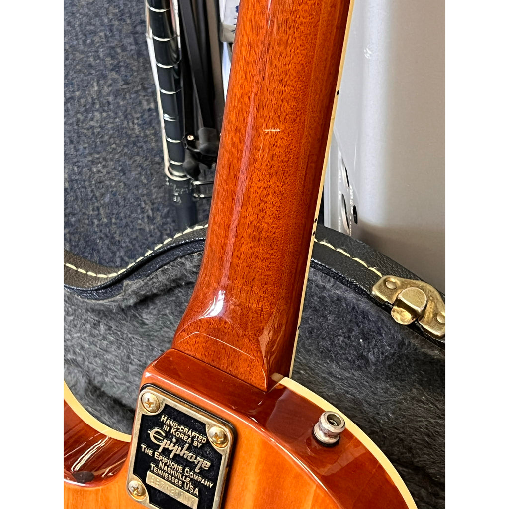 Epiphone Nighthawk Electric Guitar w/case Amber 1997