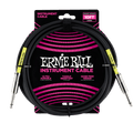 Ernie Ball 10ft Straight Straight Inst Cable Black