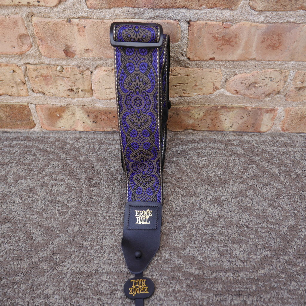 Ernie Ball Purple Paisley Jacquard Strap