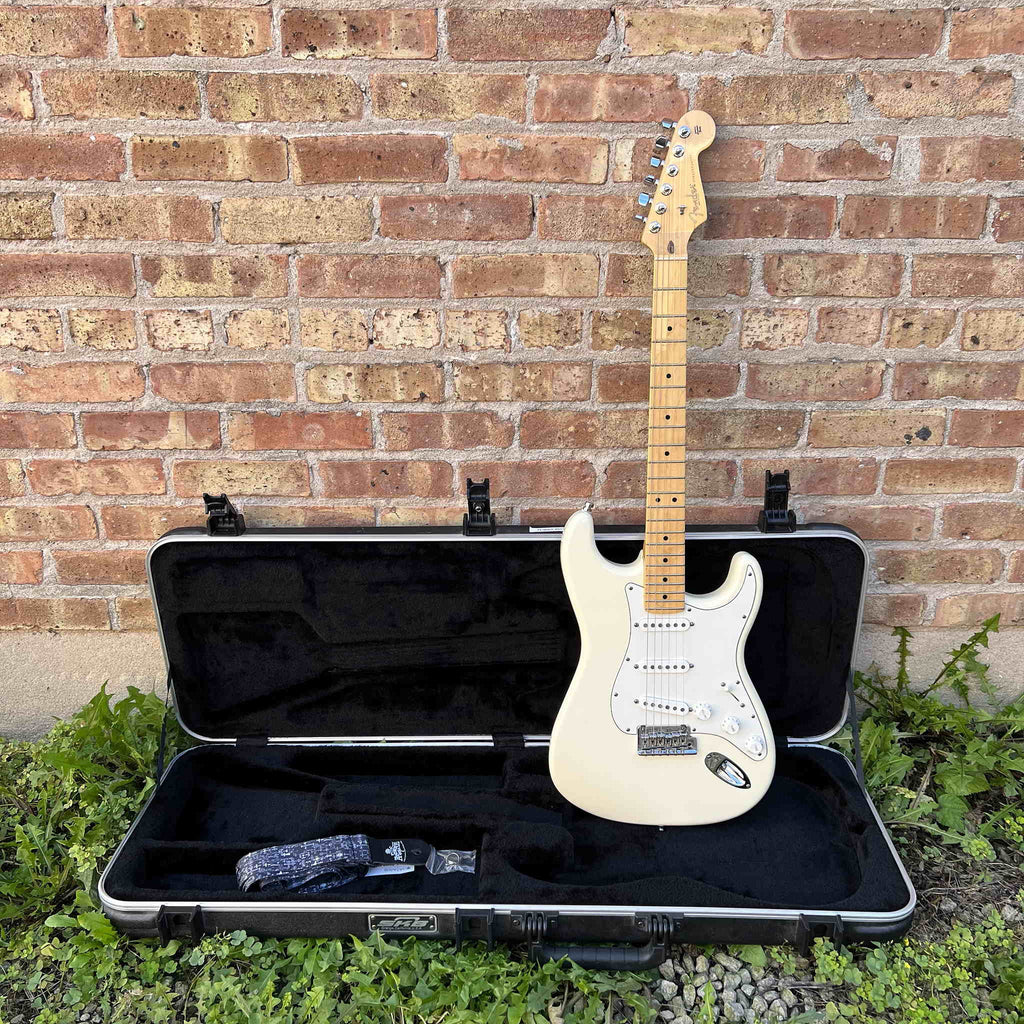 Fender American Series Stratocaster 2008 Olympic White Excellent