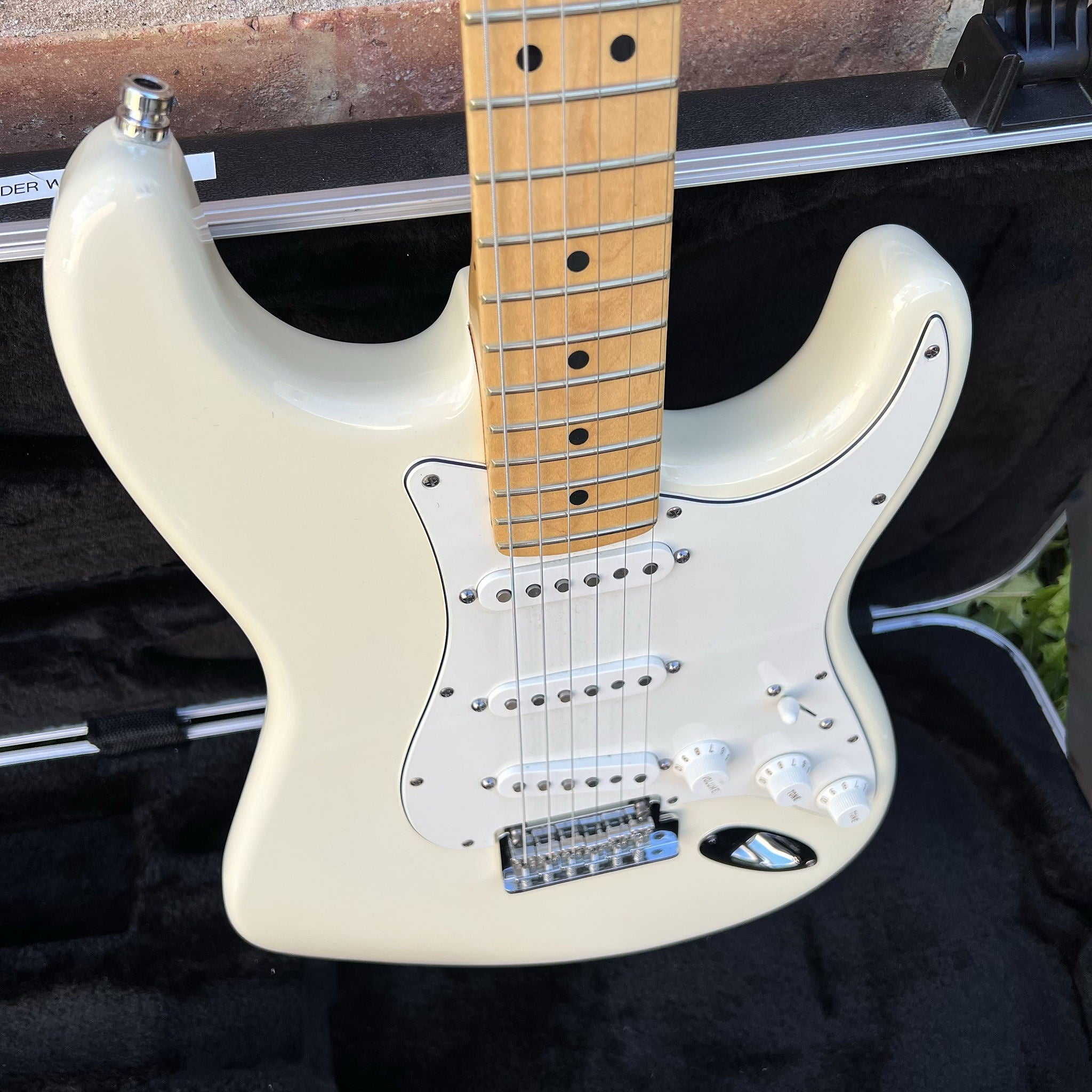 Fender American Series Stratocaster 2008 Olympic White Excellent