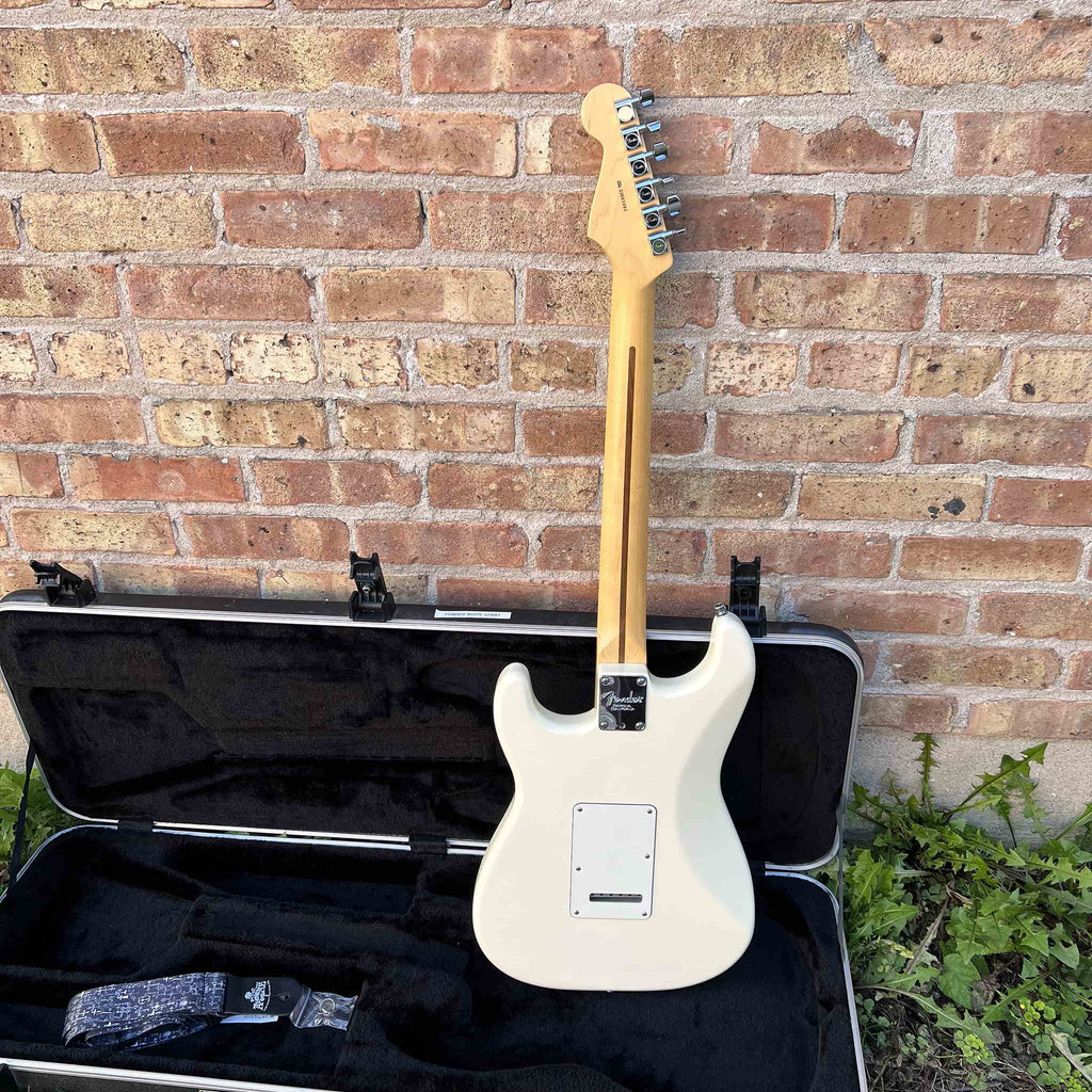 Fender American Series Stratocaster 2008 Olympic White Excellent