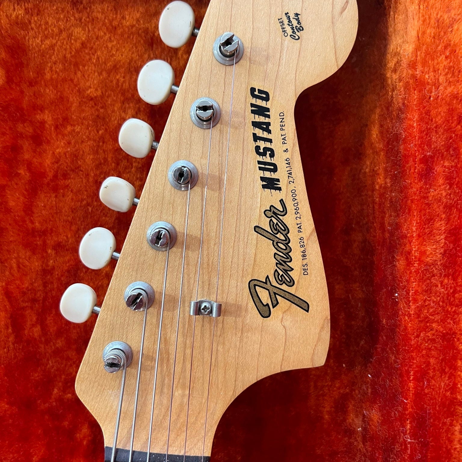 Fender Mustang Electric Guitar Original White 1964
