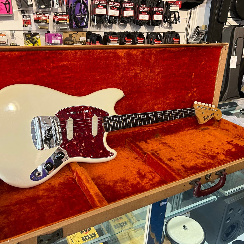Fender Mustang Electric Guitar Original White 1964