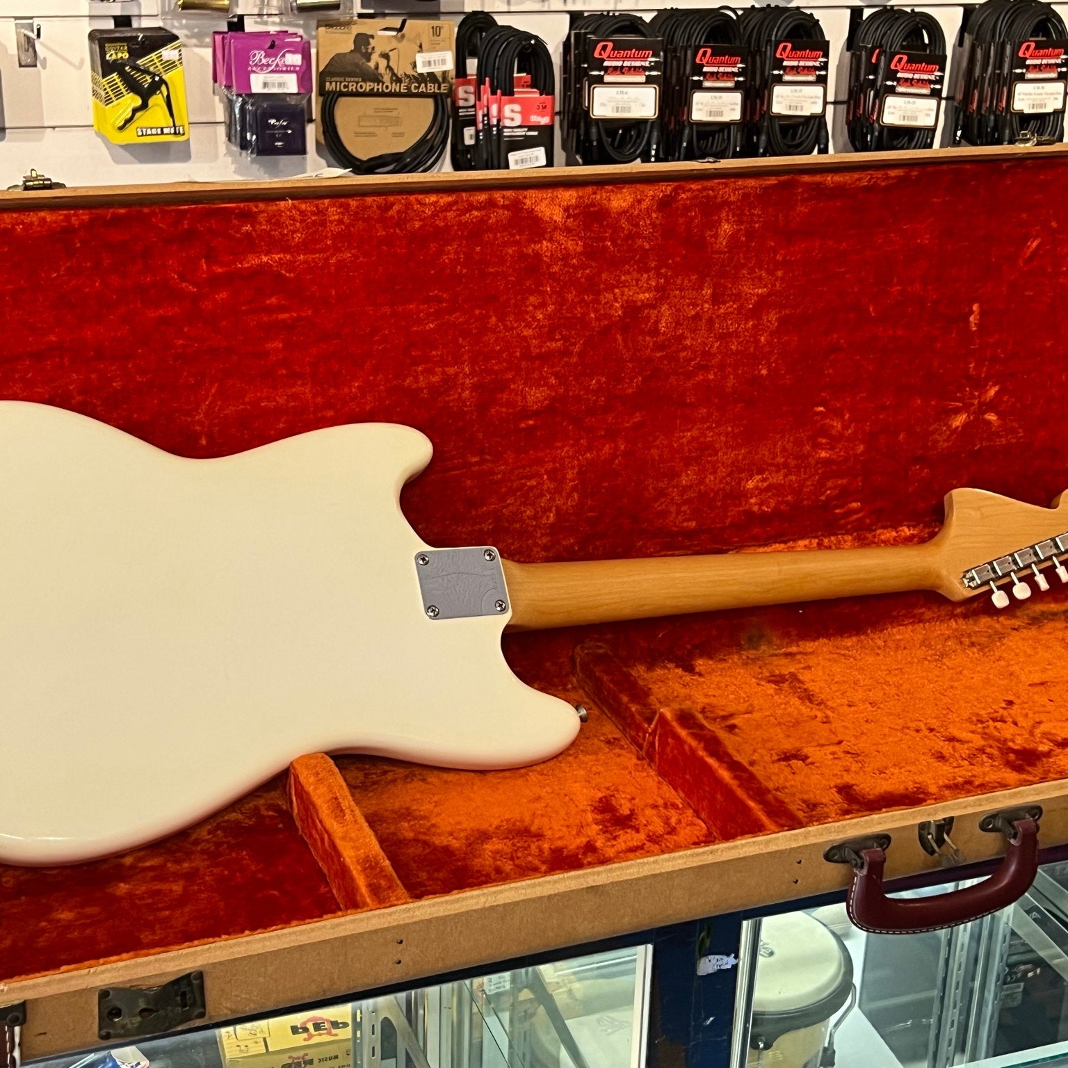 Fender Mustang Electric Guitar Original White 1964