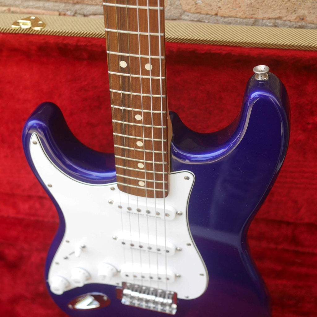 Fender Stratocaster MIM Left-Handed Blue 1999-2000 w/Tweed HSC