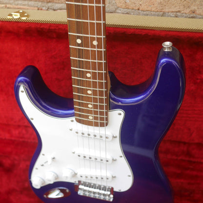 Fender Stratocaster MIM Left-Handed Blue 1999-2000 w/Tweed HSC