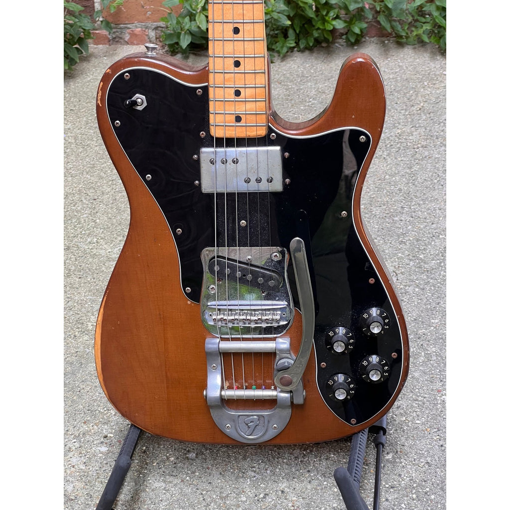 Fender Telecaster Custom Bigsby Electric Guitar Mocha (Walnut)  1973-1974