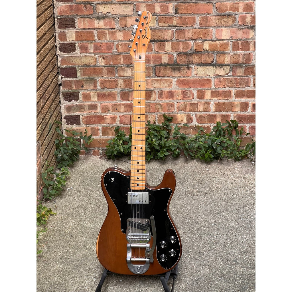 Fender Telecaster Custom Bigsby Electric Guitar Mocha (Walnut)  1973-1974