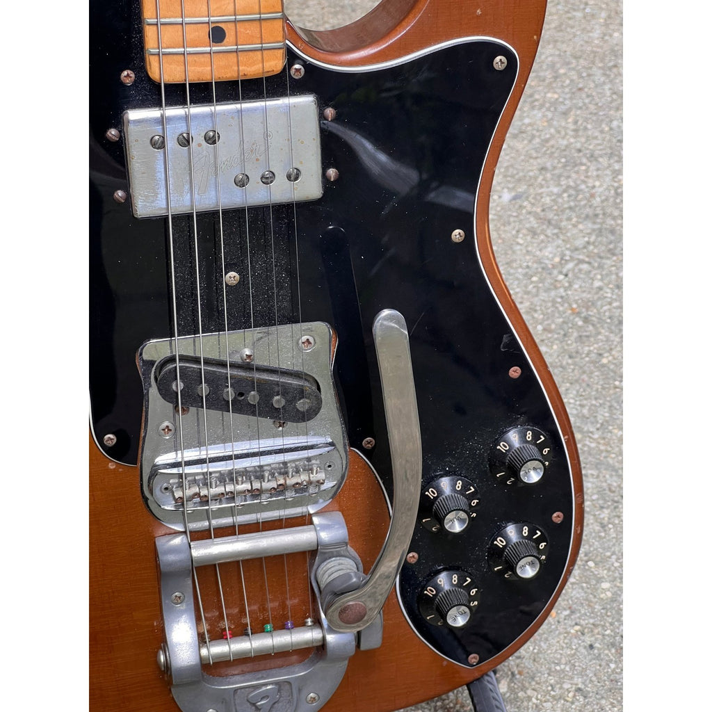Fender Telecaster Custom Bigsby Electric Guitar Mocha (Walnut)  1973-1974