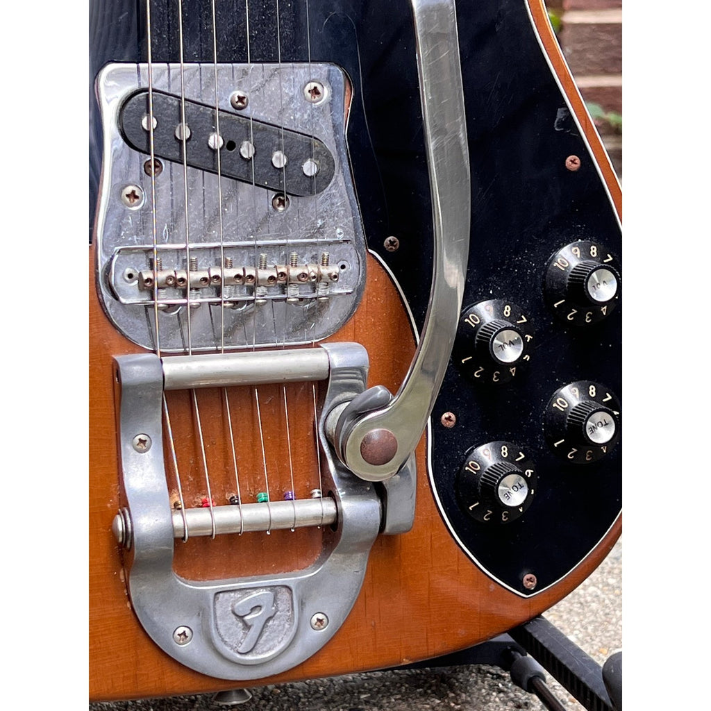 Fender Telecaster Custom Bigsby Electric Guitar Mocha (Walnut)  1973-1974