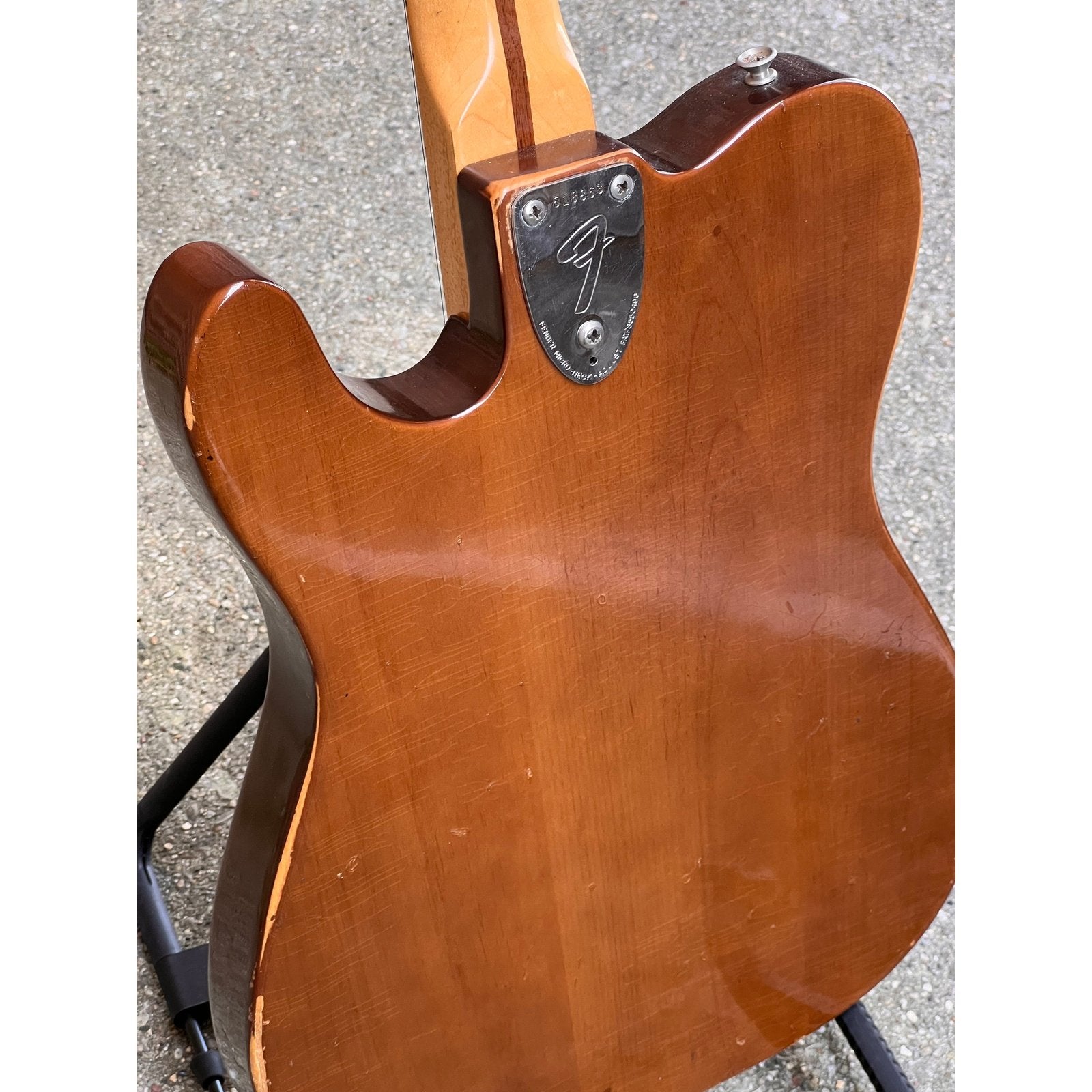 Fender Telecaster Custom Bigsby Electric Guitar Mocha (Walnut)  1973-1974