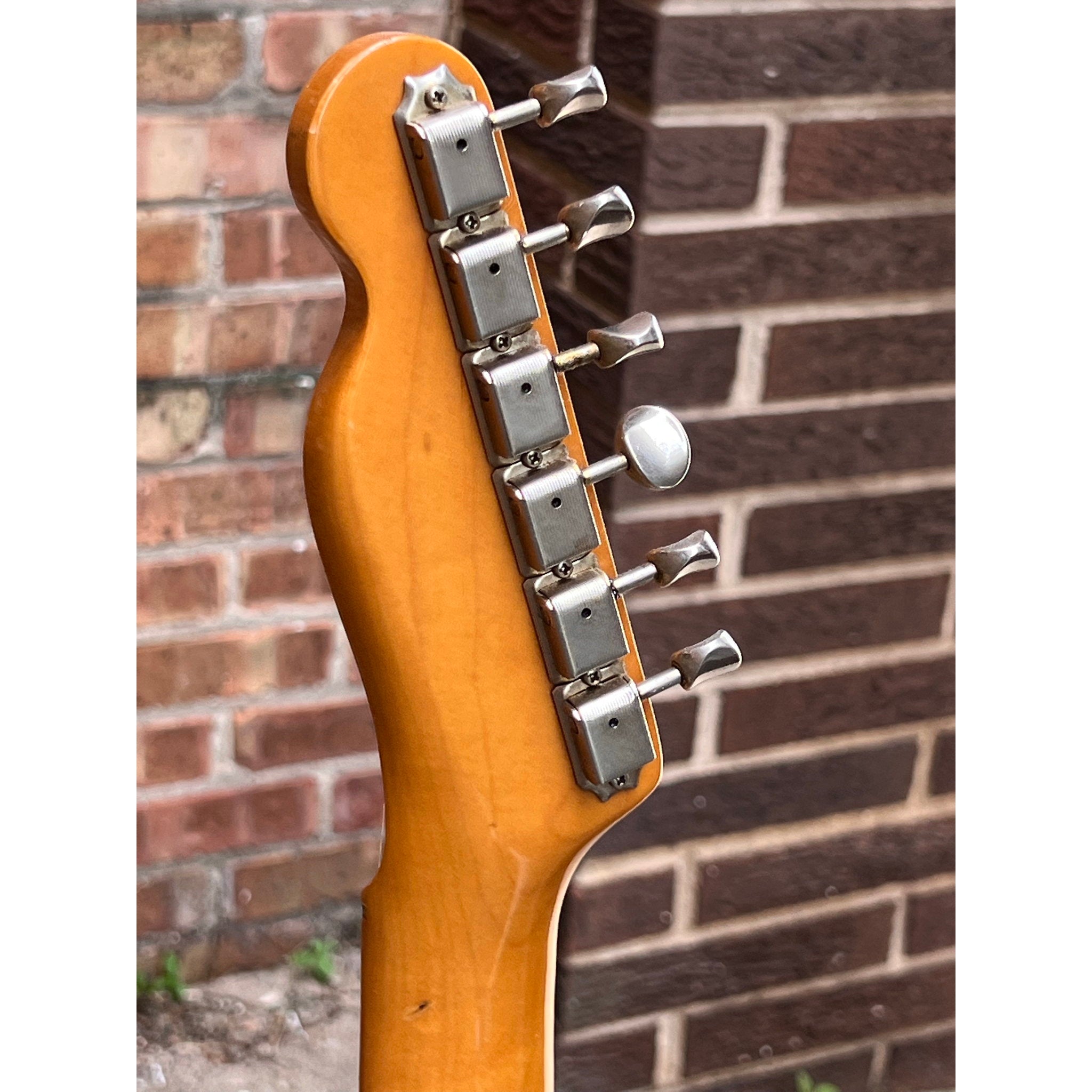 Fender Telecaster Electric Guitar Blue Floral 1985-1986 Japan