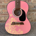 First Act Acoustic Guitar Pink Flower