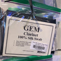 Gem Silk Clarinet Swab Black