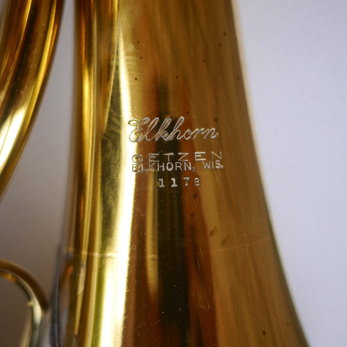 Getzen Elkhorn  1178 French Horn Brass lacquer finish (used)