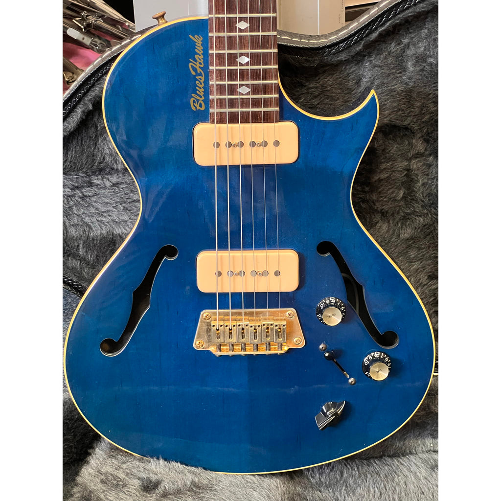 Gibson Blueshawk Electric Guitar Blue 2001 Very Good w/HSC