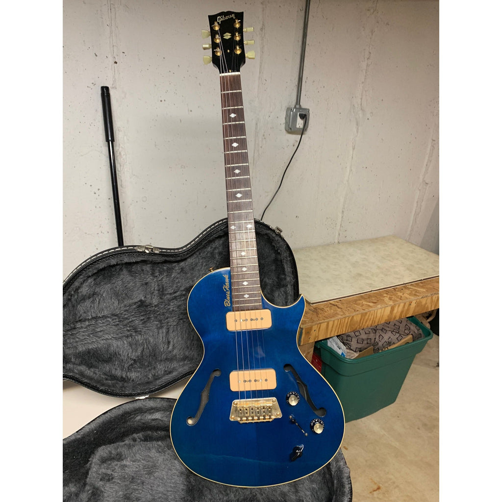 Gibson Blueshawk Electric Guitar Blue 2001 Very Good w/HSC