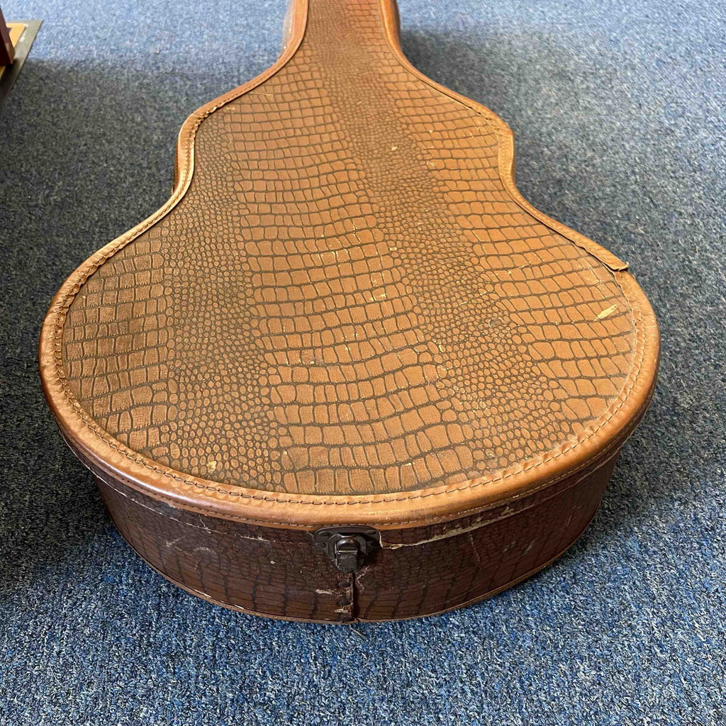 Gibson Chipboard Guitar Case Vintage Faux Alligator