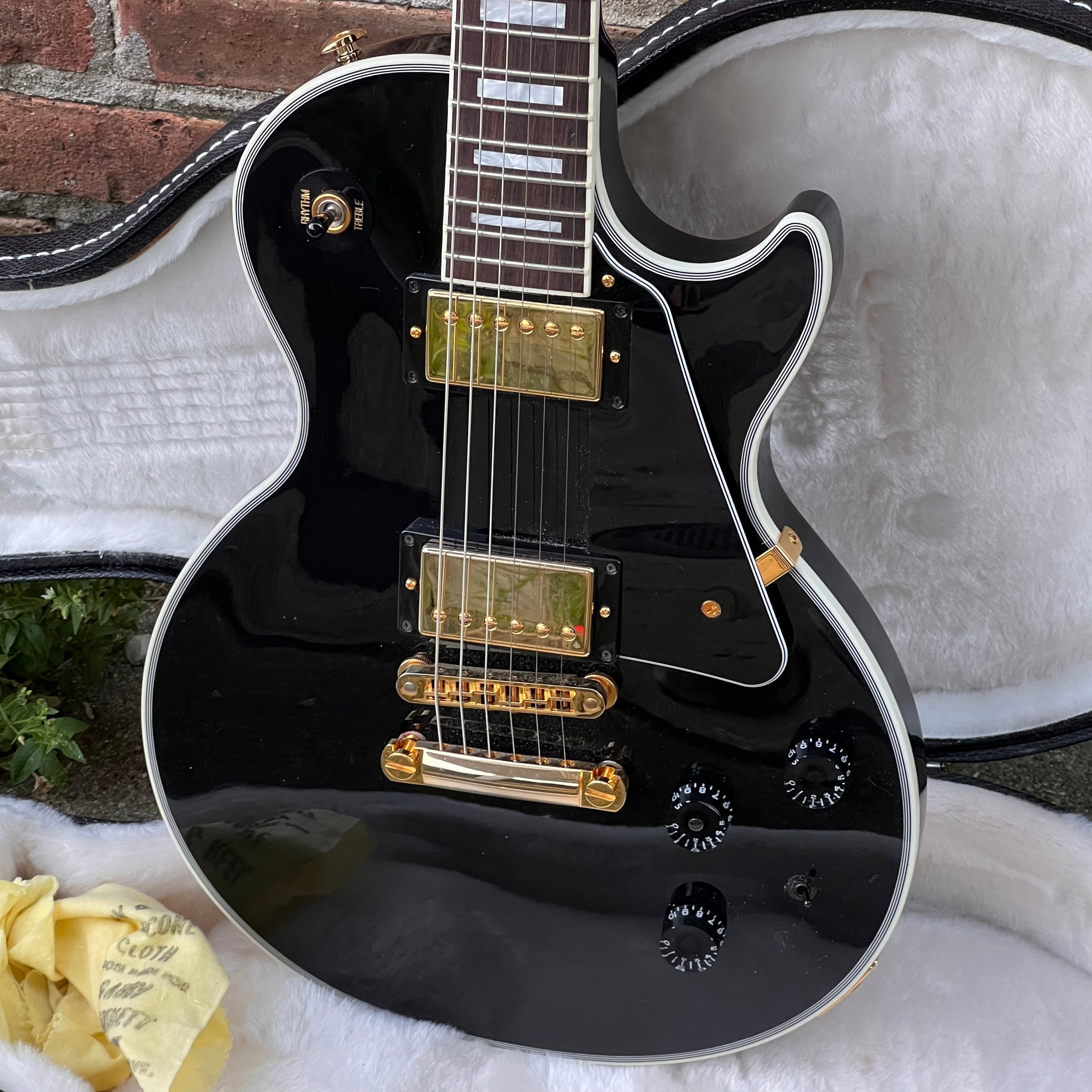 Gibson Les Paul Custom Lite 2013 Black w/HSC Excellent (used)