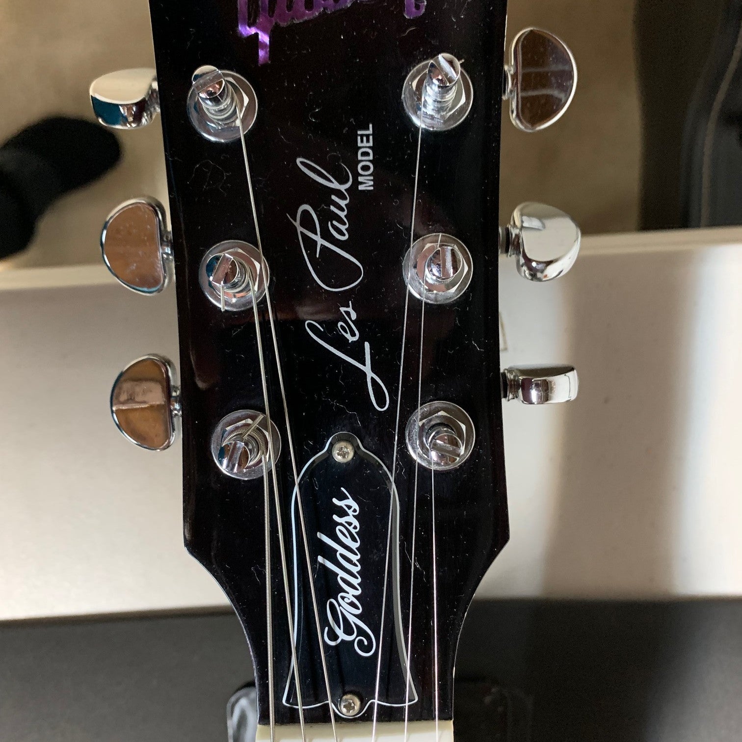Gibson Les Paul Goddess Violet Burst 2006 Rare Like New
